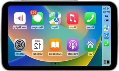 Auto Hoofdsteunmonitor - Achterbank Scherm - Reizen Vermaken - Touchscreen Tablet - 101 Inch - Zwart