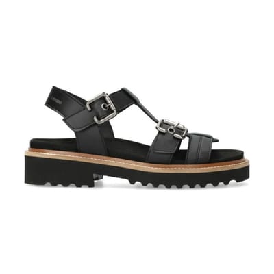 Mephisto Valny - dames sandaal - Zwart - maat 36 (EU) 3.5 (UK)