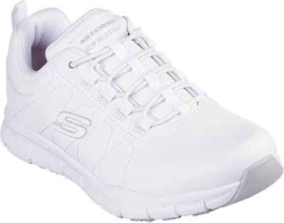 Skechers dames sneaker SQUAD CHAOS SR werkschoenen 108145EC WHT wit