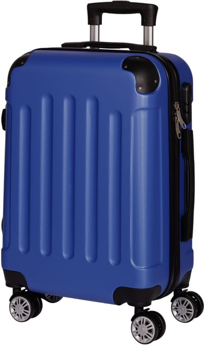Handbagage Koffer - Trolley - 48L - Lichtgewicht - Cijferslot - 4 wielen - 56x37x24cm - Blauw