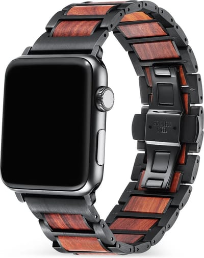 Strap-it Verpleegkundige band - Geschikt voor Apple Watch Series 1/2/3/4/5/6/7/8/9/10/11/SE/SE2/SE3/Ultra (2/3) - Paars - Siliconen verpleegkundige band - iWatch bandje voor maat: 44mm / 45mm / 46mm / 49mm