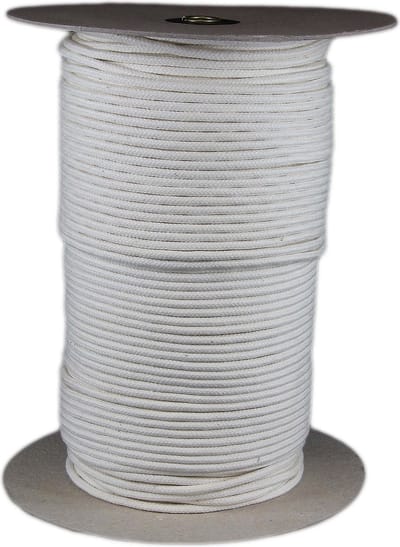 Katoenkoord - Wit - Touw - 3mm x 200mtr - haspel