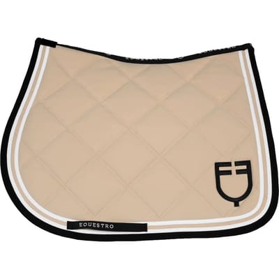 Dubbelgestreepte springsportmat Equestro
