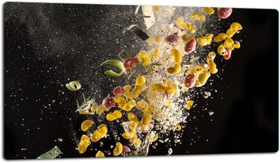 TMK ArtDeko Serie - Snijplank - Glasplaat - 52x30cm - Inductie Geschikt