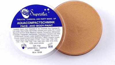Superstar Waterschmink Beige 16 Gram Bruin