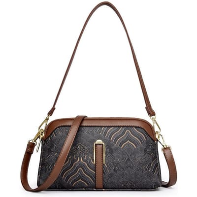 Tas met print in Chinese stijl herfst dames veelzijdige schoudertas moedertas niche design telefoontasje crossbody tas