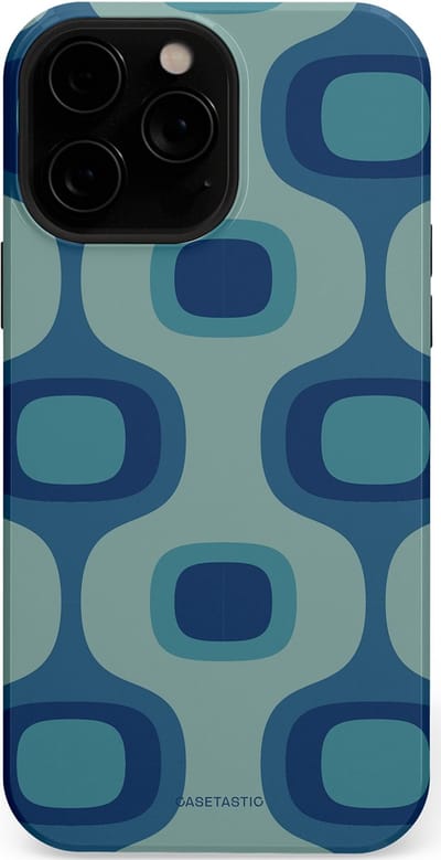 Casetastic Hoesje Geschikt voor Apple iPhone 13 Pro Magsafe - Stijlvolle Beschermende Duo-layer Case - Vintage Flow
