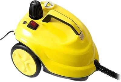 Stoomreiniger - Stoomreiniger apparaat - Hygiënisch reinigen - Krachtige 2000W motor - 2.1 liter tank - Geel