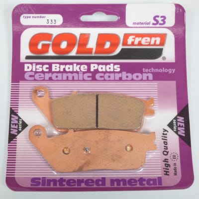 Plaquette de frein Gold Fren pour Scooter Kymco 400 X-Citing i 2012 à 2018 ARD Neuf