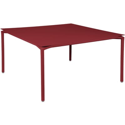 Fermob CALVI Tafel  - 43 chili - 140 x 140 cm