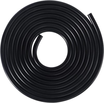Hoge Temperatuur Siliconen Slang van 3 m, 4 mm Binnen- en 8 mm Buitendiameter, Vacuümslang voor Motoren en Technische Toepassingen