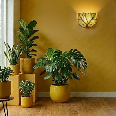 Wandlamp Alocasia Leafs - Art Deco Trade