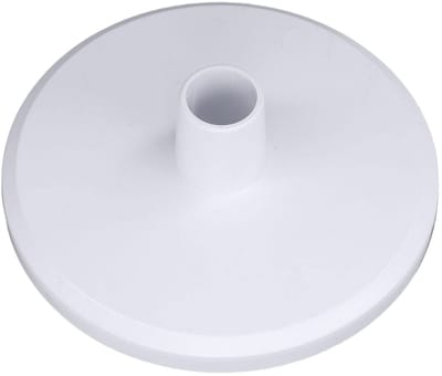 Dailygoods - Pool Skimmer Adapter - Kunststof Adapter - Praktische Zwembad Accessoires - 20 cm - Vacuüm Plaat Adapter - Voor Zwembad - Wit