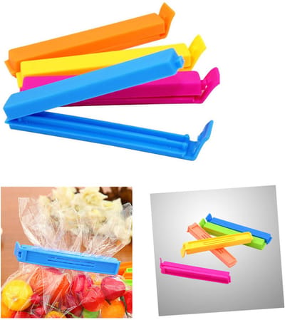 Vershoudclips - 30 stuks - 11*1.5cm - Sluitclips - vershoud knijpers - vershoudknijpers - zakafsluiter - zaksluiter clips - zakklem - voedselclips afsluitclips - voedsel clips - Snackclips -Zakclips -zak clips sluitklemmen -sluitclips voor zakjes