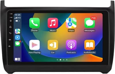 Autoradio met bluetooth - Carplay - Voor VW Polo 5 (2008-2020) - Geschikt voor Apple en Android - Stereo - Navigatie - Navigatiesysteem auto - 2GB 32GB
