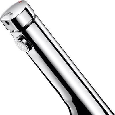 Delabie 740300 - Temposoft 2 - zelfsluitende wastafelkraan - M1/2" - 1 ~7 sec - versterkte bevestiging