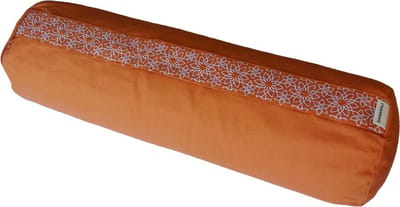 Yoga bolster Samarali - 100% katoen - 20x60 cm - 3.5KG - 2 covers (buiten & binnen) - GOTS gecertificeerd