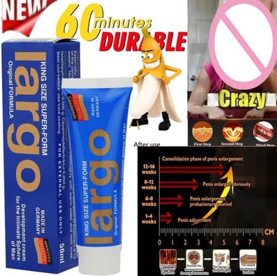 Largo Penis Enlargement Gel 40ml - Nanma - Transparant - Cremes