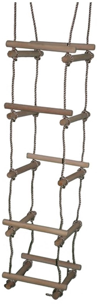 Touwladder PP touw 4 zijden met 5 sporten 2,1m