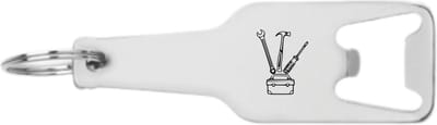 Akyol - vader gereedschap flesopener - Vader - beste klusser ooit - hamer - schroevendraaier - steeksleutel - cadeau voor de liefste vader - 105 x 25mm