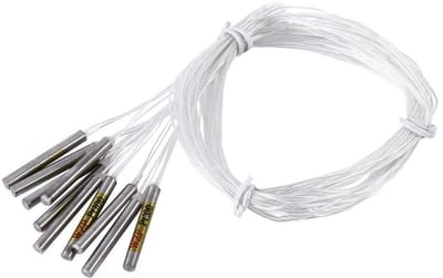 Dailygoods- Temperatuursensor Hoge Nauwkeurigheid - PT100 Weerstand - Waterdicht - Temperatuurbereik - Gevoeligheid - Stabiele Prestaties - Temperatuursensoren