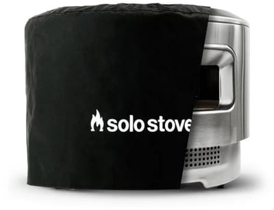 Solo Stove Pi beschermhoes | Beschermhoes voor Pi Pizzaoven, Waterbestendig, gevoerd met Premium Acryl/PVC, Pi-collectie, Zwart