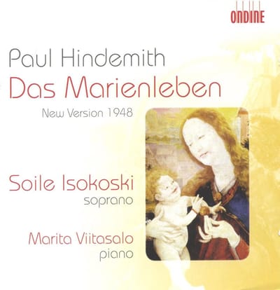 Soile Isokoski, Marita Viitasalo - Hindemith: Das Marienleben (1948 Version) (CD)