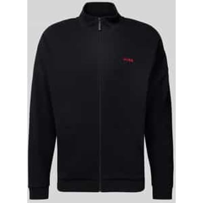 Regular fit sweatjack van katoenmix, model 'AUSTIN'