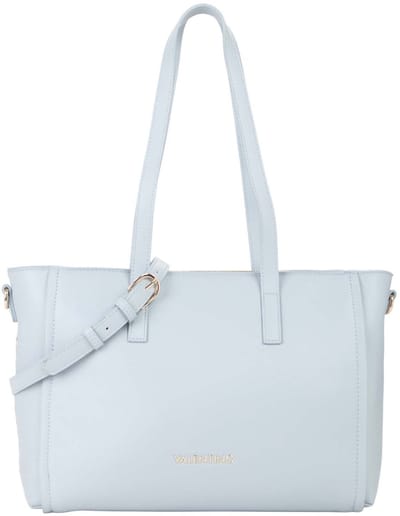 VALENTINO schoudertas shopper Fosca Re Shopping Bag Polvere Lichtblauw