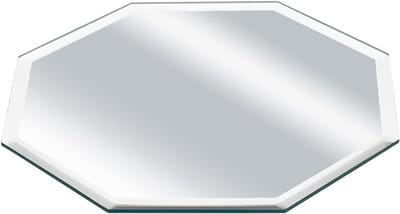 Octagon Spiegel van 3mm Gehard Glas - 15x15cm Decoratieve Wandpanelen voor Modern Interieur en Verzamelobjecten