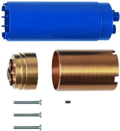 GROHE Verlengstuk 46901 chroom, 25mm voor UP-universeel-inbouwlichaam, 46901000