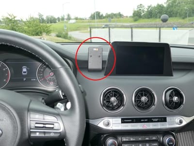 Brodit ProClip houder geschikt voor Kia Stinger 2018-2023 Center mount