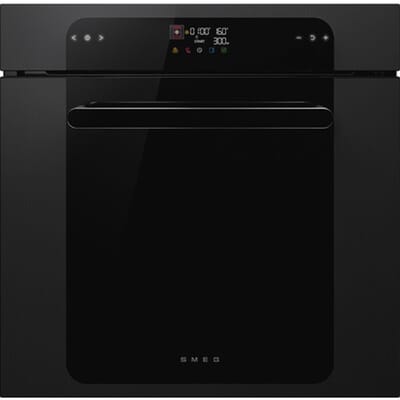 SMEG SpeedwaveXL Galileo Oven Oven , Musa, 60 cm, Combi-magnetron, Zwart, Vapor Clean