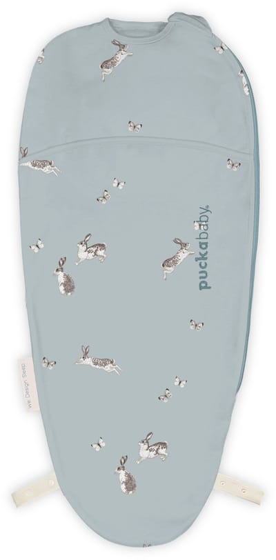 Puckababy Piep Inbakerslaapzakje baby (0-3m) - Bunnies - Katoen TOG 0.5