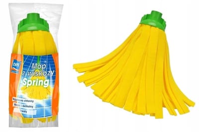 Viscose strokenmopinzet geel superabsorberend