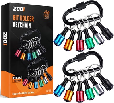 Cadeaus voor Mannen - Praktische Vaderdag Geschenken, Zeskantschacht Boorhouder Set van 12 - Perfect voor Elke Gelegenheid