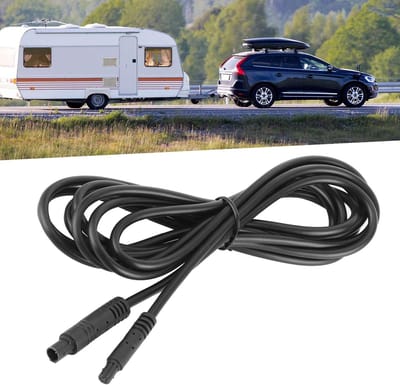 Dailygoody - Achteruitrijcamera Verlengkabel - 5-Pins Verlengkabel - 2.5m voor 12V/24V Voertuigen - Geschikt voor auto en vrachtwagen - Stevige kabel .