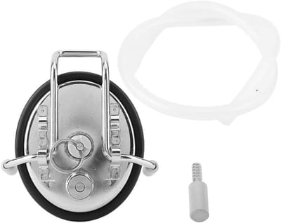 Complete Carbonatielid Kit voor Thuisbrouwerij met 0.5 Micron Diffusie Steen voor Cornelius Keg en Perfecte Bubbels