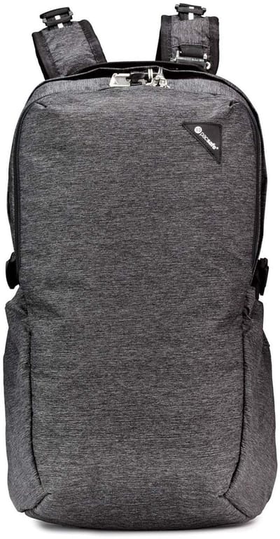 Pacsafe Active Backpack - 24 L - Rugzak - RFID-blokkerend - Verstelbare Schouderbanden - Snijbestendige Rugtas - Schoudertas - Blauw