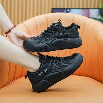 Damesschoenen Zomer Nieuwe Casual Boardschoenen Vrouwelijke Student Sportschoenen Veelzijdige Platform Dad Shoes Kleine Witte Schoenen 40 beige