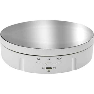 360 graden elektrische draaitafel USB-opladen Roterende displaystandaard 3 snelheden verstelbaar voor fotografie Display Sieraden Horloge Verzamelobjecten Type 2
