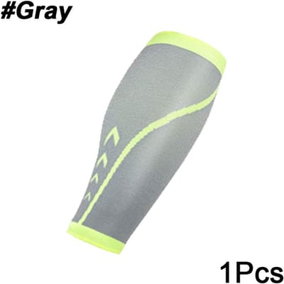 1 stuks kuitcompressiemouw, compressiebeenmouwen voor hardlopen, compressiekousen zonder voet, helpt scheenbeenspalken, beschermmouwen M blue