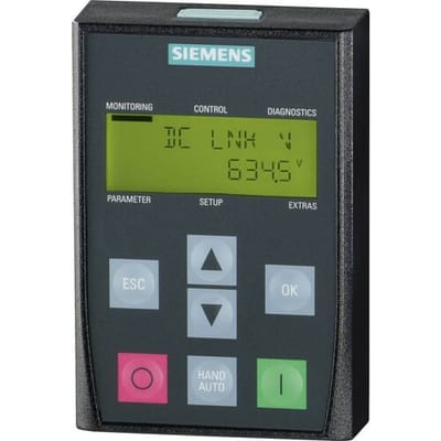 Siemens Sinamics g120 basis operatorpaneel bop-2 6sl3255-0aa00-4ca1