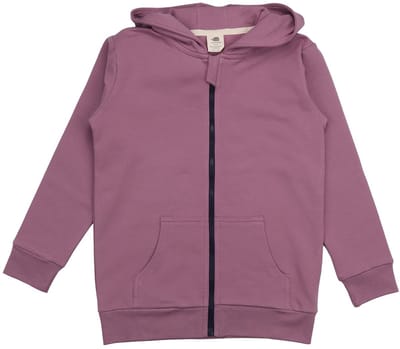 Walkiddy® Sweat Jacket “Purple Dove” – GOTS-gecertificeerd Biologisch Katoen | Comfort & Duurzaamheid voor Kinderen – 92