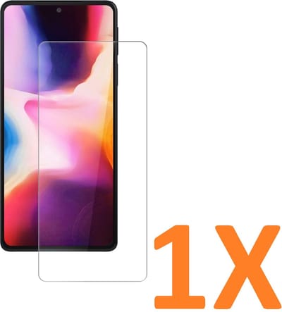 Screenprotector Glas - Tempered Glass Screen Protector Geschikt voor: Motorola Moto Edge 30 Pro  - 1x
