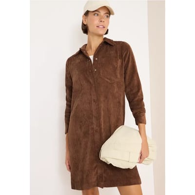 Corduroy jurk