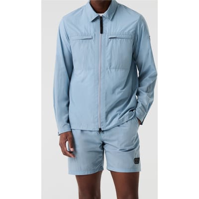 AlphaTauri Olum V1.y9.01 Jacket Fog Blue Size: S | Light Jackets Outlet | Heren | Blauw