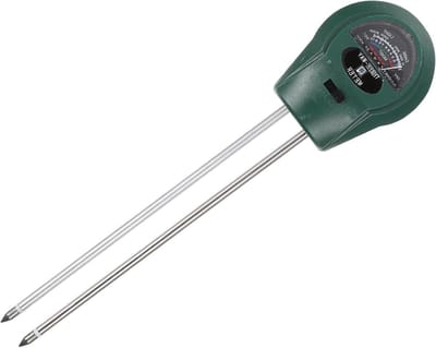 Bodemtester Tuinieren - Meetinstrument Planten - Planten Verzorgen - Vocht Licht PH - 25 cm - Groen