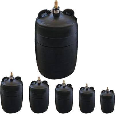 Opblaasbare Slangstopper - Afstopbal Riool - Leidingen Afdoppen - Rubberen Materiaal - DN75mm - Zwart