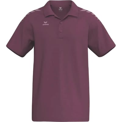 Erima Cmpt 3 Wings Polo Heren - Burgundy / Lavender | Maat: XS